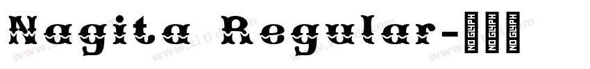 Nagita Regular字体转换